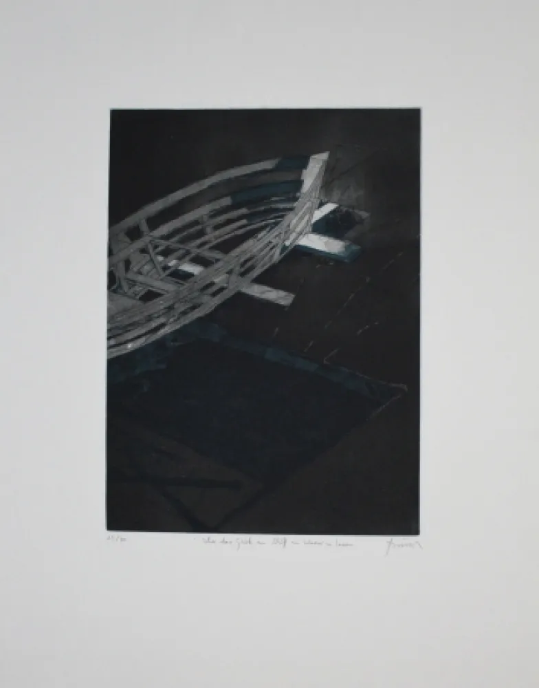 Água-Forte E Água-Tinta Tuma - Über das Glück ein Schiff zu Wasser zu Lassen