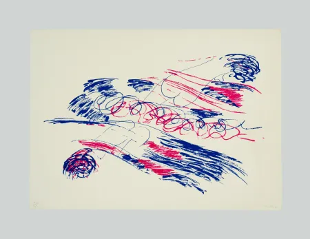 Litografia Turcato - Composizione