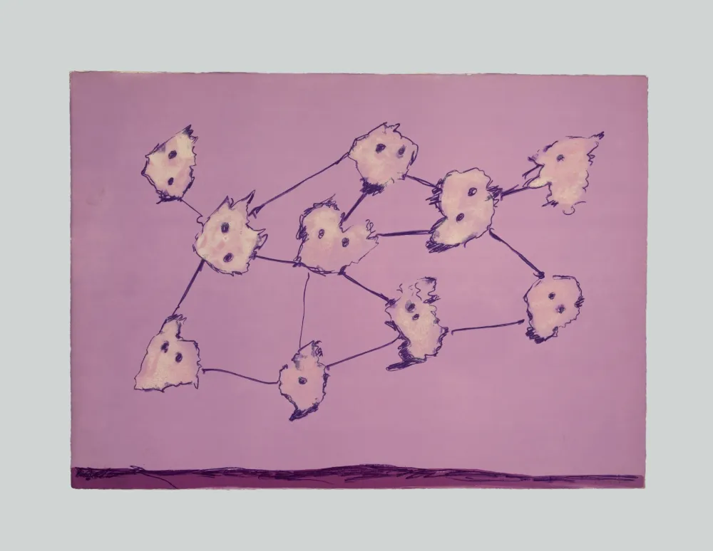 Litografia Turcato - Composizione