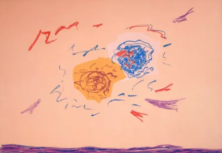 Litografia Turcato - Composizione