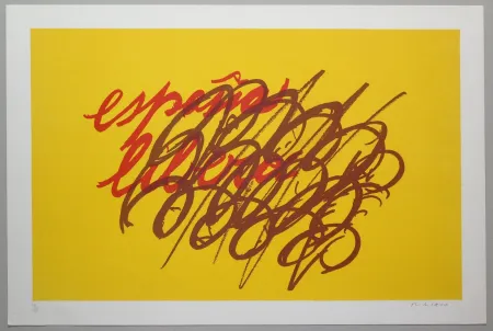 Litografia Turcato - Espana libera