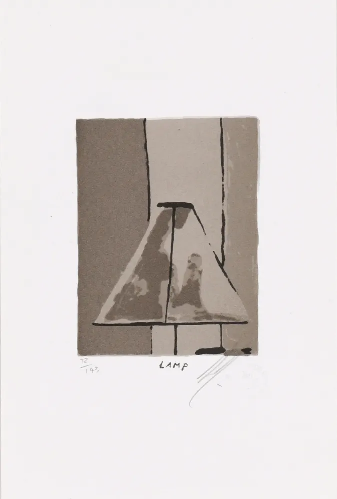 Litografia Tuymans - Lamp