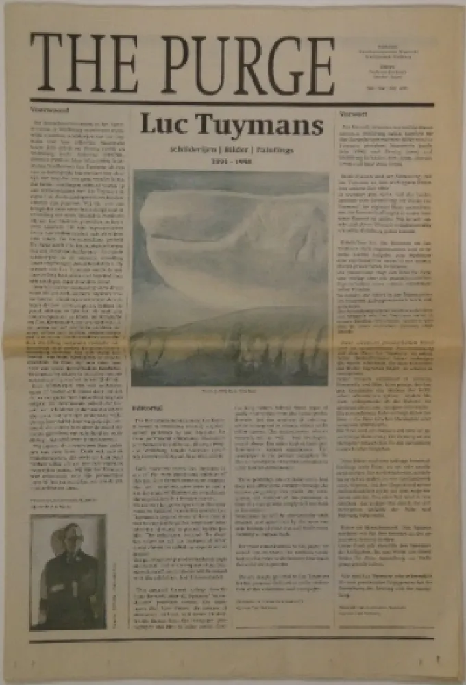 Livro Ilustrado Tuymans - The Purge – schilderijen / Bilder / Paintings 1991 - 1998