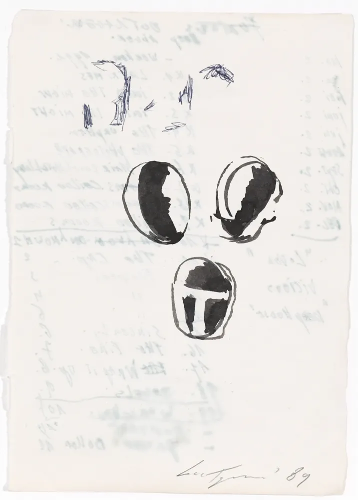 Sem Técnica Tuymans - Untitled 1989