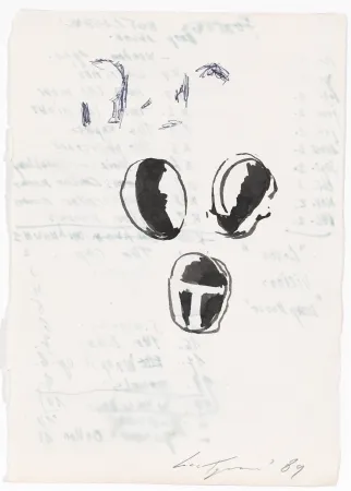 Sem Técnica Tuymans - Untitled 1989