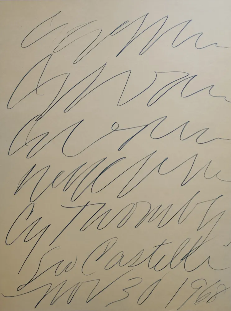 Litografia Twombly - 