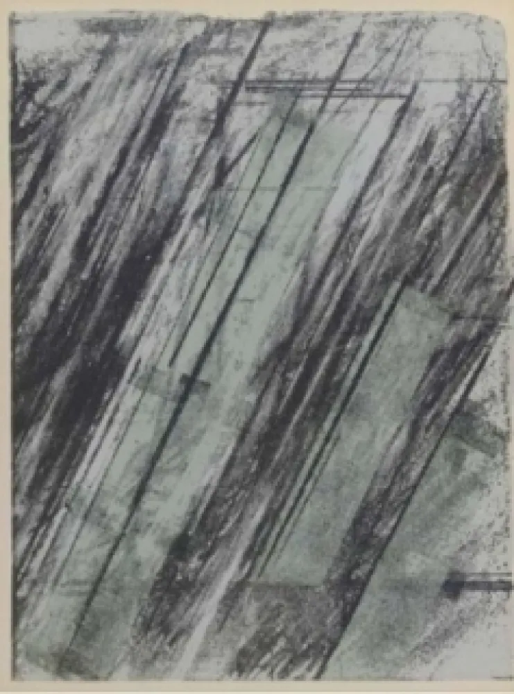Litografia Twombly - Sans titre