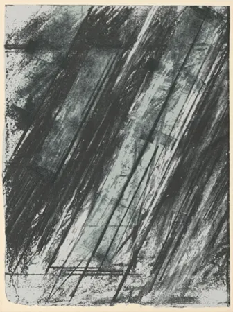 Litografia Twombly - Untitled