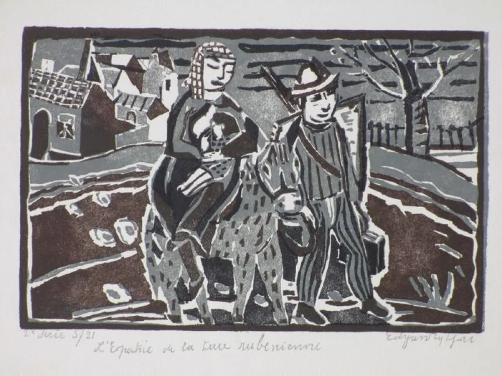 Sem Técnica Tytgat - L'expatrie de la terre rubenienne / Vlucht naar Egypte