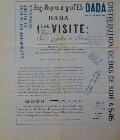 Sem Técnica Tzara - Excursions & visites Dada