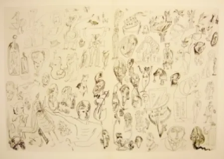 Gravura Tzara - Sans titre