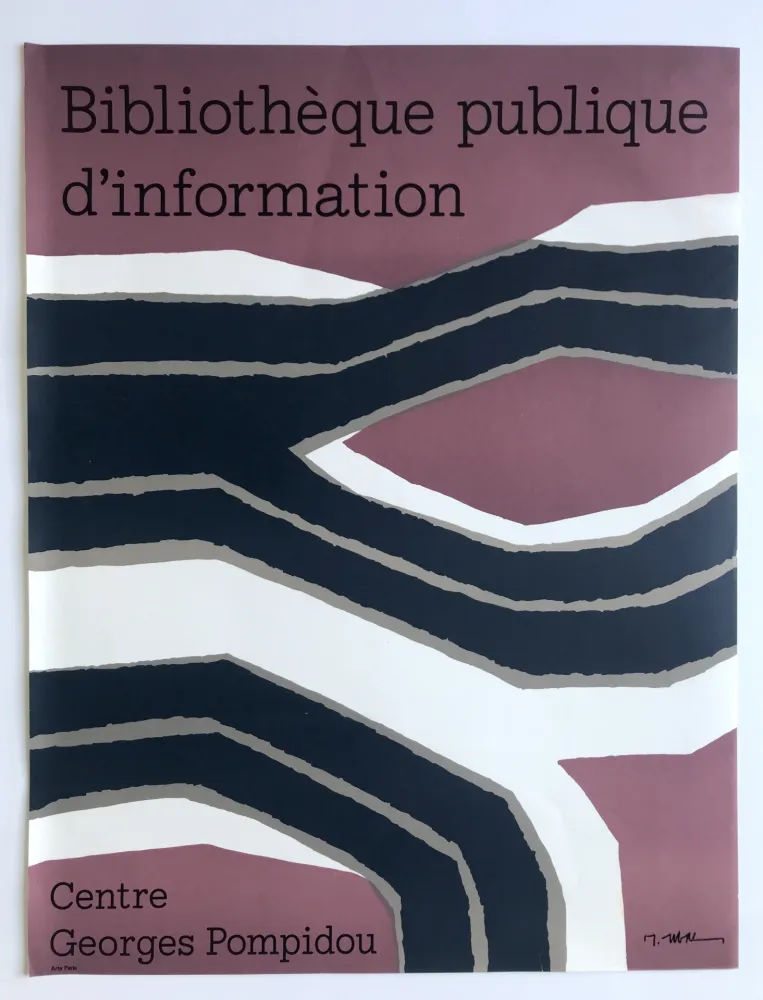 Cartaz Ubac - Bibliothèque publique d'Information (BPI) / Centre Pompidou