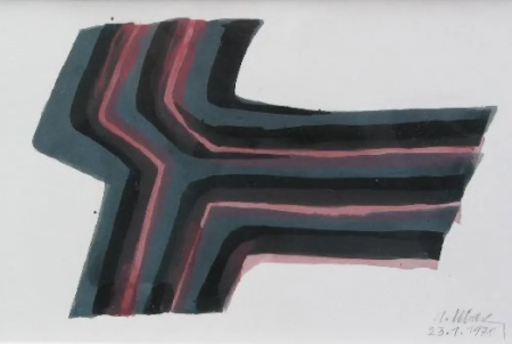 Sem Técnica Ubac - Composition abstraite 2