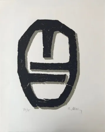 Litografia Ubac - Empreinte 