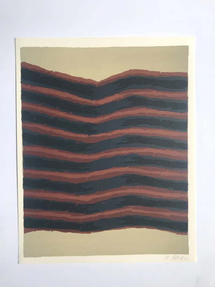 Litografia Ubac - Galeries (La terre IV)