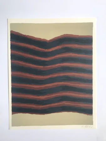 Litografia Ubac - Galeries (La terre IV)