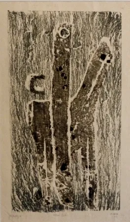 Monotipia Ubac - KLEINE REITER