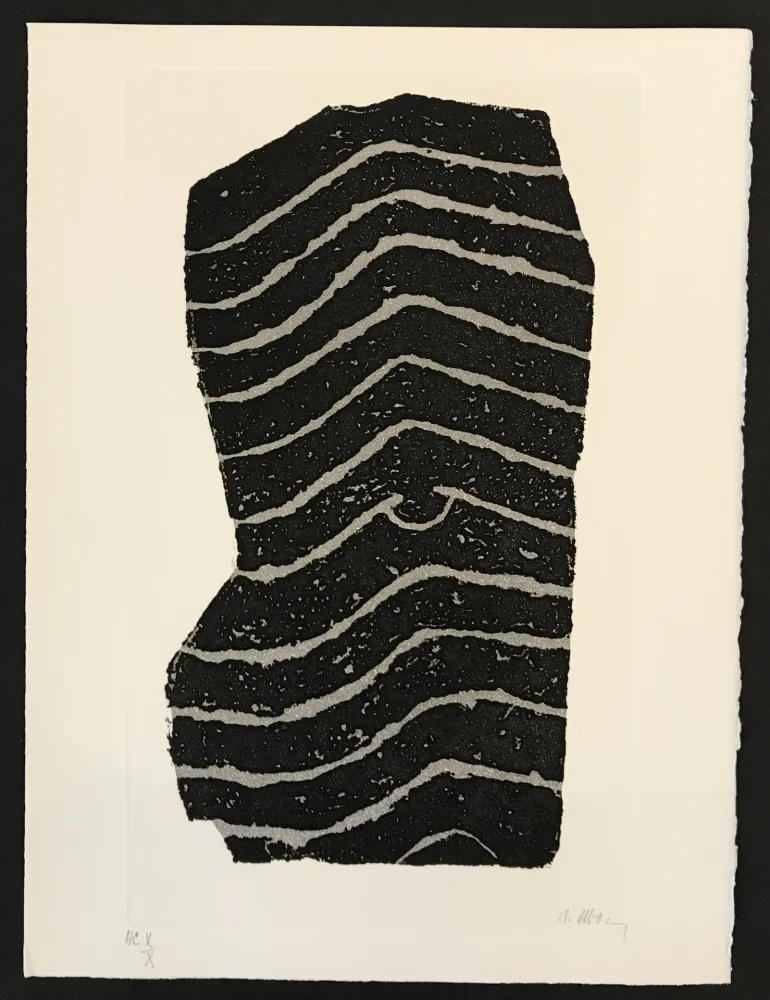 Gravura Ubac - Le Filet d'Eau (Paroles Peintes)