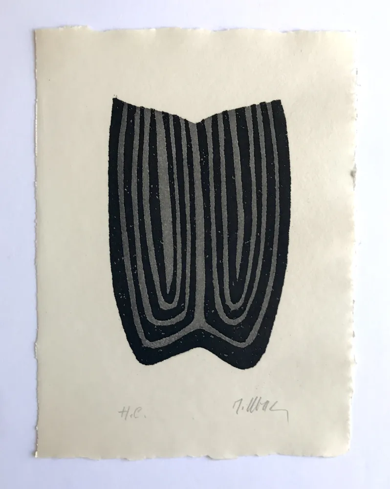 Água-Forte Ubac - L'herbe déracinée 3