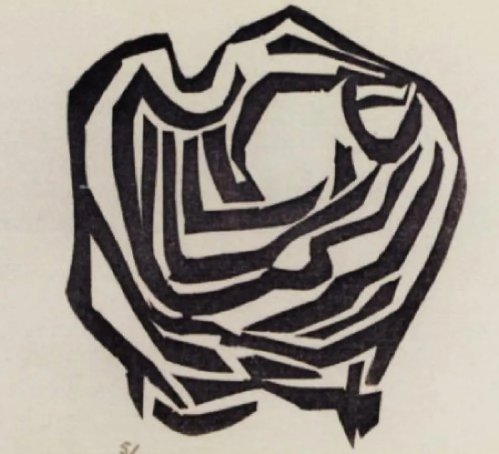 Xilogravura Ubac - Mines de Rien, Petits Délires