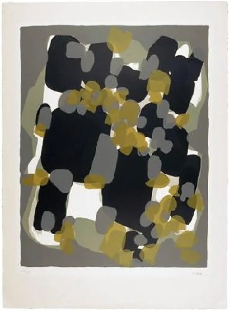 Linogravura Ubac - Petit gél