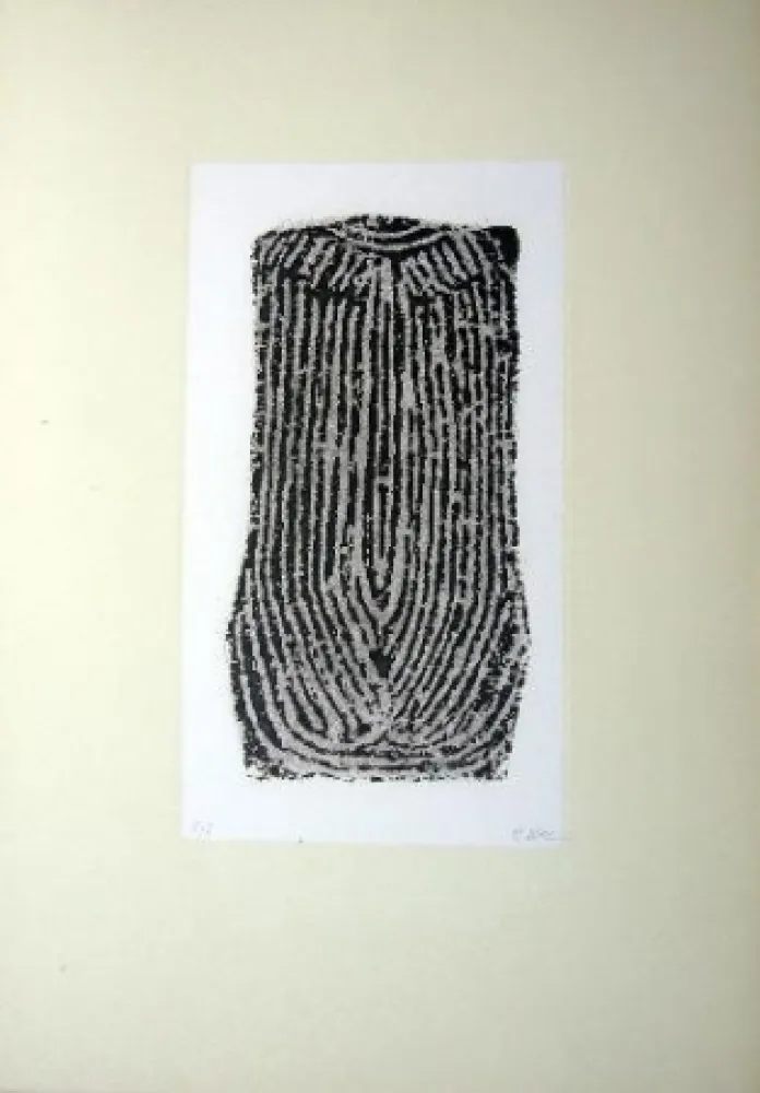 Água-Forte Ubac - Planche de la suite proximité du murmure