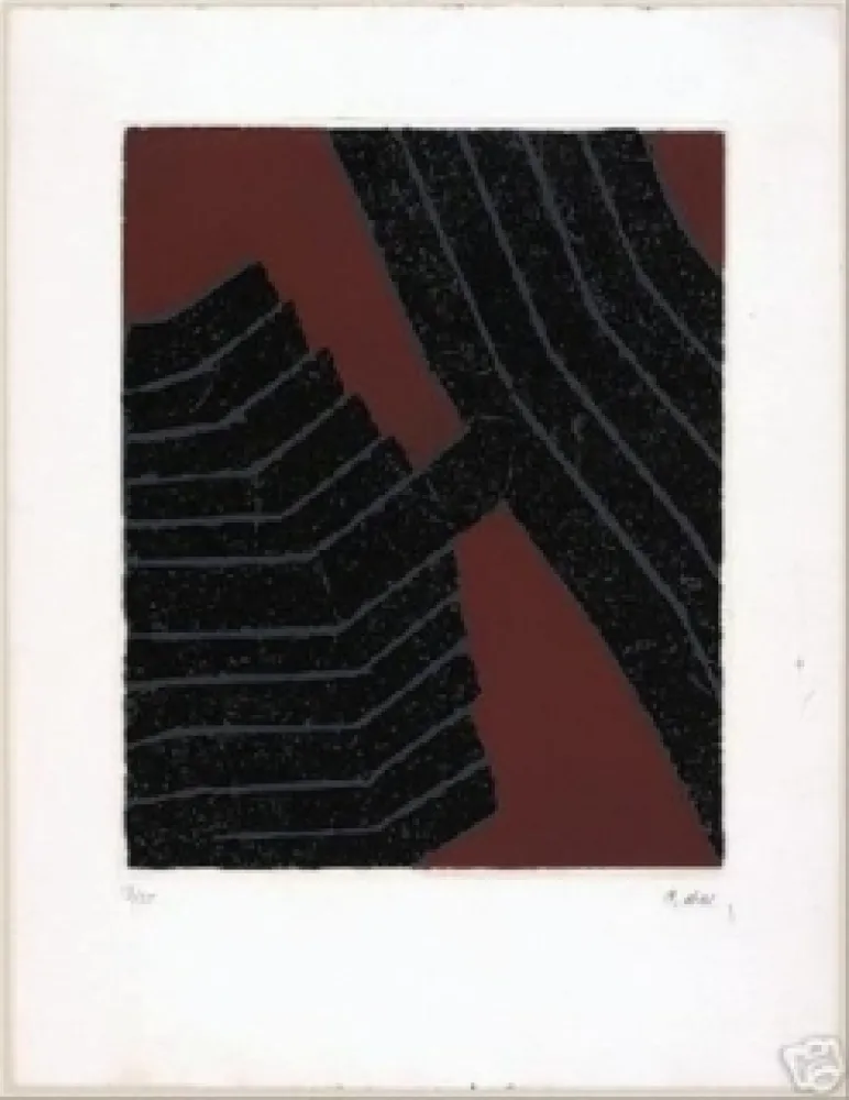 Água-Forte E Água-Tinta Ubac - Sans titre