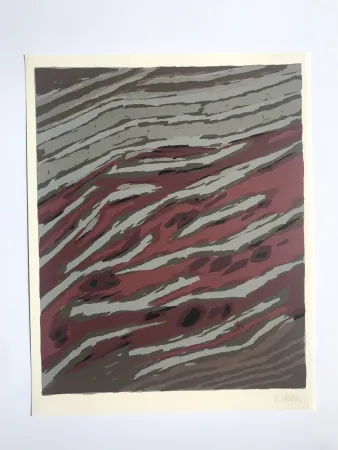 Litografia Ubac - Terrassements (La terre II)