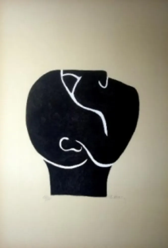 Litografia Ubac - Tête levée