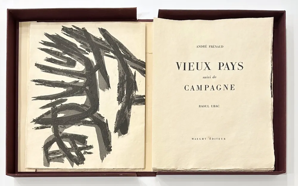 Livro Ilustrado Ubac - Vieux Pays suivi de Campagne