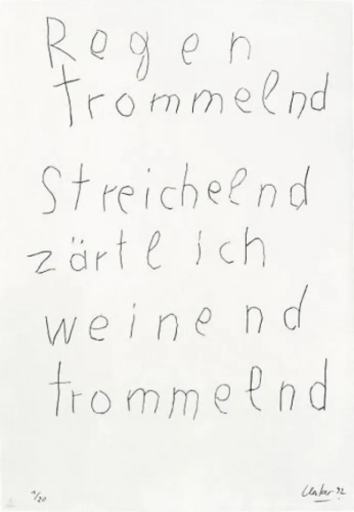 Gravura Uecker - From the Mappenwerk 