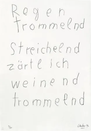 Gravura Uecker - From the Mappenwerk 