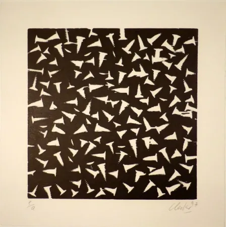 Xilogravura Uecker - Untitled