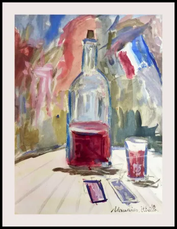 Estêncil Utrillo - VIN DU 14 JUILLET