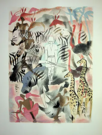 Litografia Uzelac - La pêche sportive