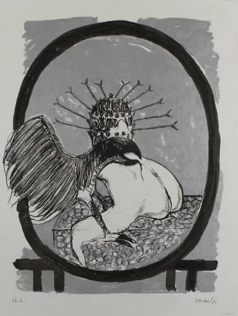 Litografia Vacchi - Studio per La Celebrazione