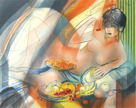 Litografia Valadie - La Gourmandise