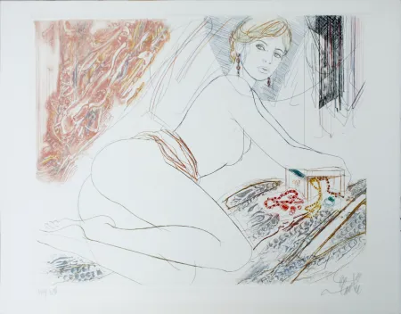 Água-Tinta Valadie - L'Avarice