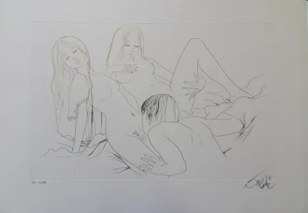 Gravura Valadie - Les jumelles