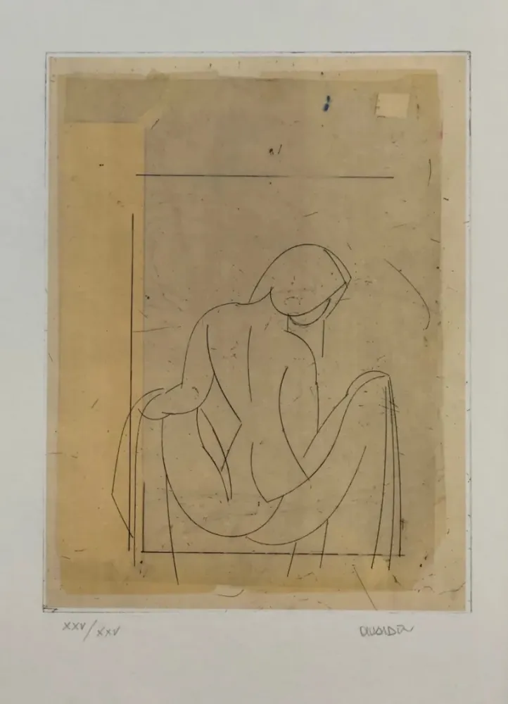 Água-Forte Valdés - Desnudo