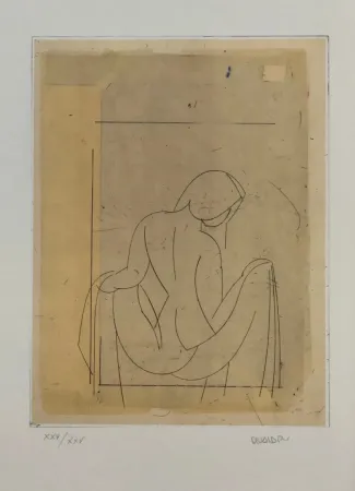 Água-Forte Valdés - Desnudo