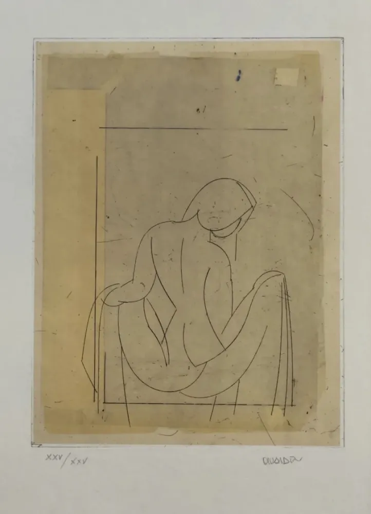 Água-Forte Valdés - Desnudo