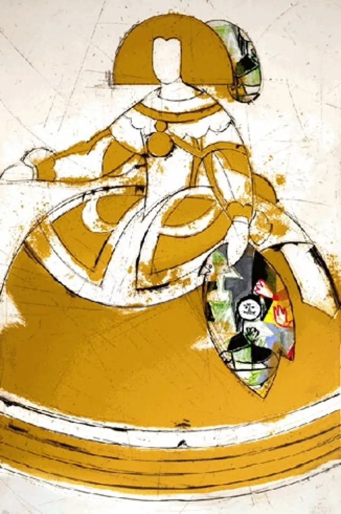 Água-Forte E Água-Tinta Valdés - Reina Mariana