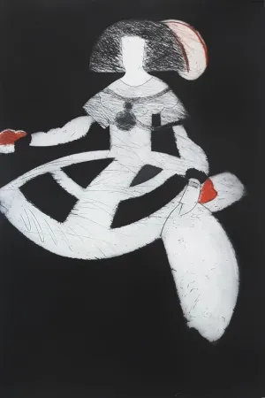 Água-Forte Valdés - Reina Mariana III