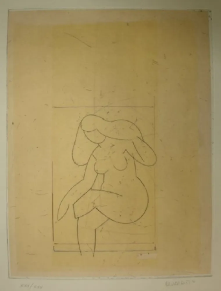 Água-Forte Valdés - S/T XIII