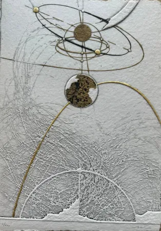 Água-Forte Valentini - Segni del cielo IV