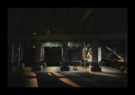 Fotografia Van Der Zwet - THE IRON PILLARS (Medium)