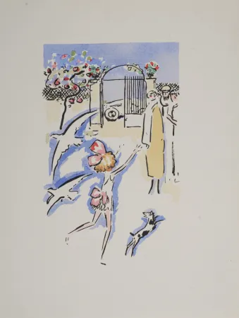 Estêncil Van Dongen - At the Park 