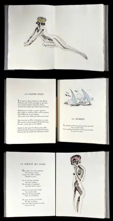 Livro Ilustrado Van Dongen - Ch. Baudelaire : LES FLEURS DU MAL. Gravures originales (1968)