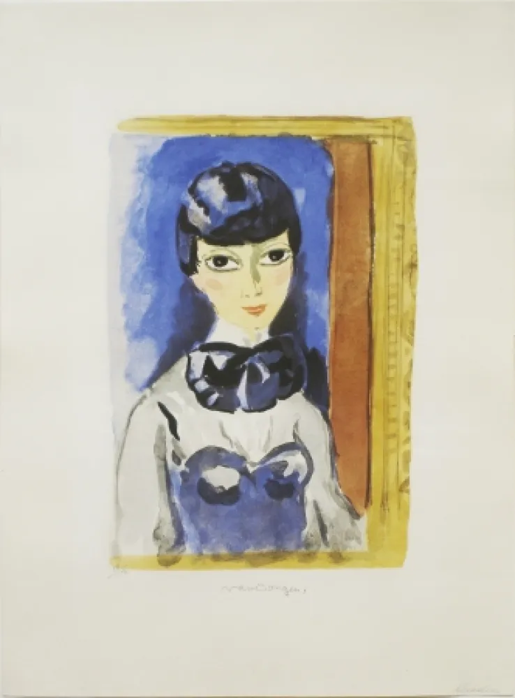 Litografia Van Dongen - Claudine